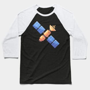 Space Sattelite Baseball T-Shirt